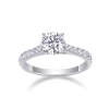 Bague solitaire 1ct