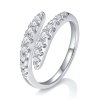 Bague éternité ouverte