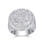 Bague à 3 bandes (iced out)